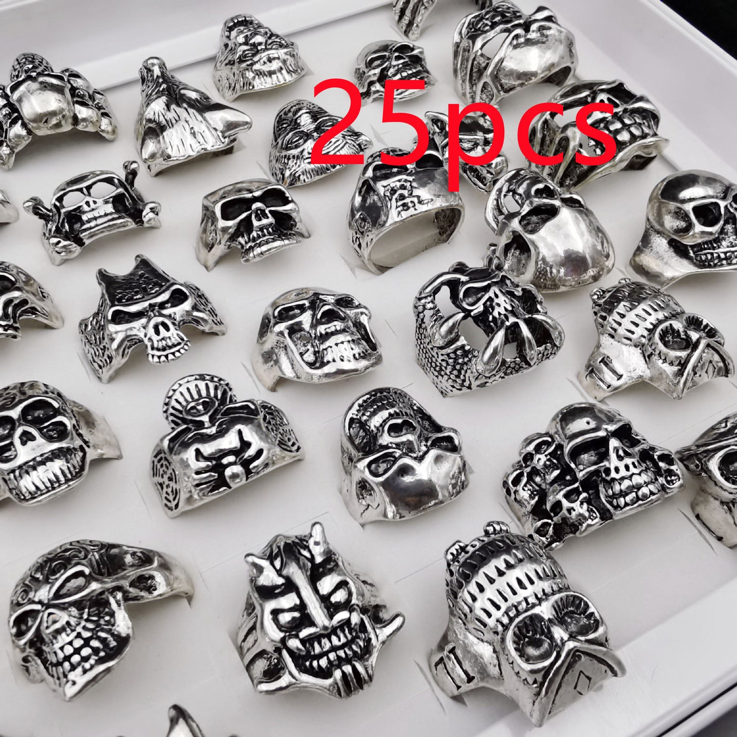 Creative Horror Skull Alloy Ring