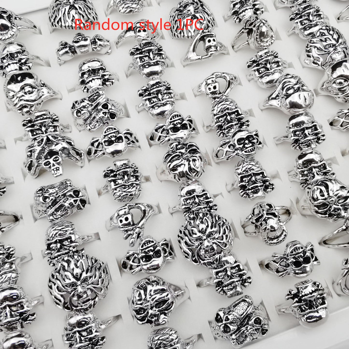 Creative Horror Skull Alloy Ring