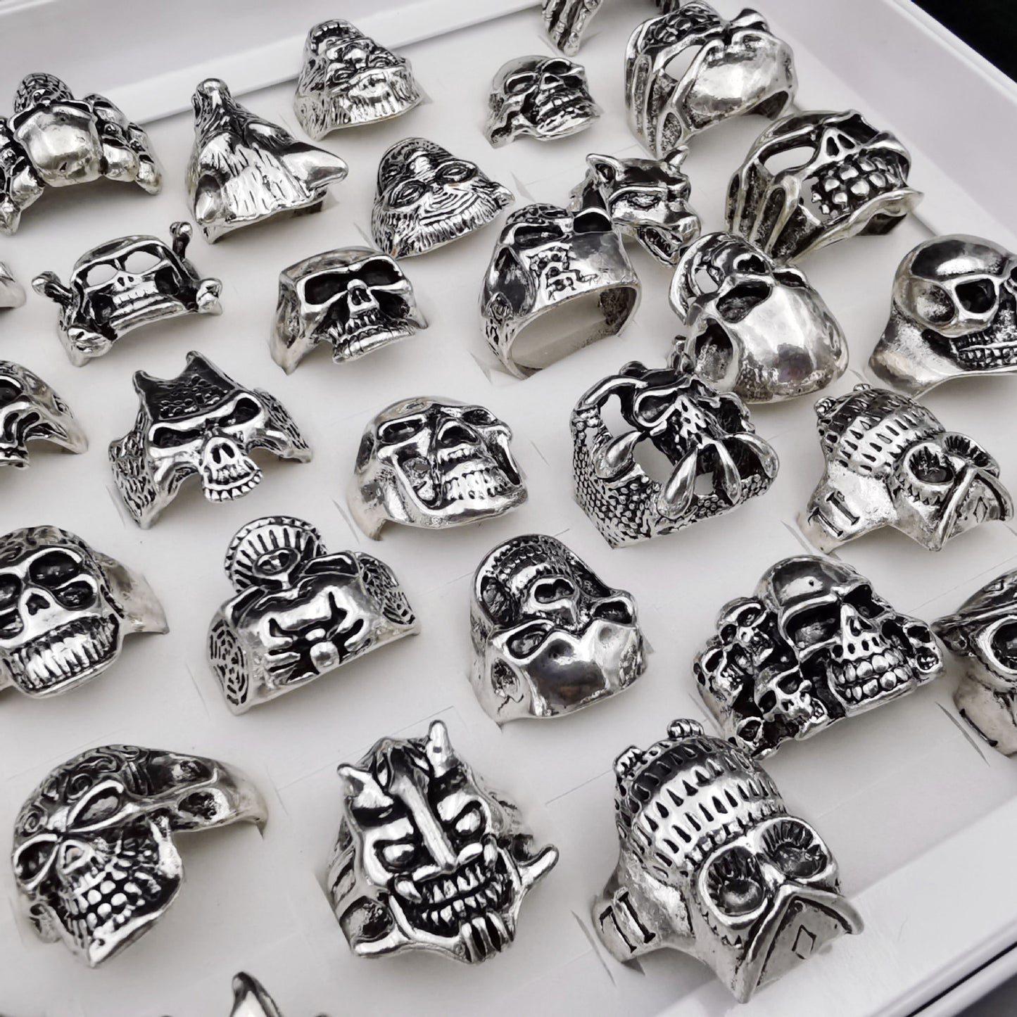 Creative Horror Skull Alloy Ring
