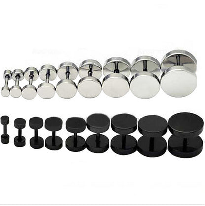 Round titanium steel stud