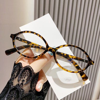 Retro Art Anti-blue Light Women's Myopia Glasses