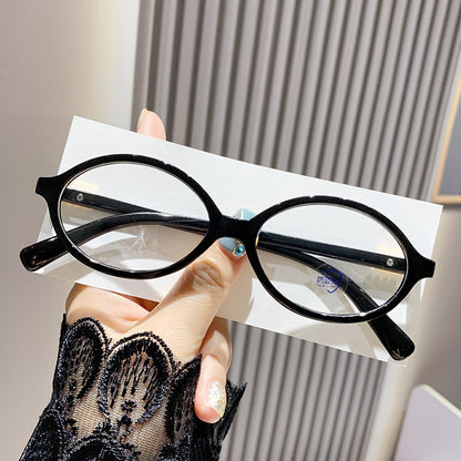 Retro Art Anti-blue Light Women's Myopia Glasses