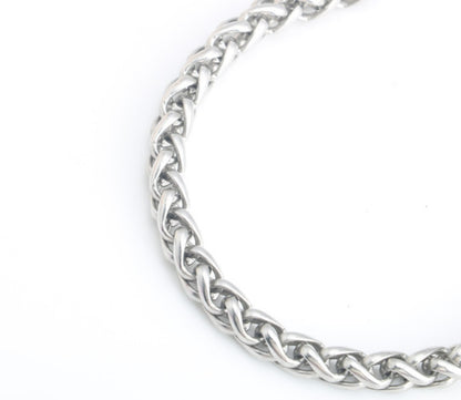 Men Stainless Steel Rope Snake Box Cuban Link Chain
