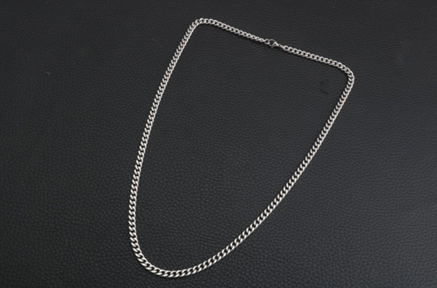 Men Stainless Steel Rope Snake Box Cuban Link Chain