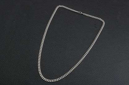 Men Stainless Steel Rope Snake Box Cuban Link Chain