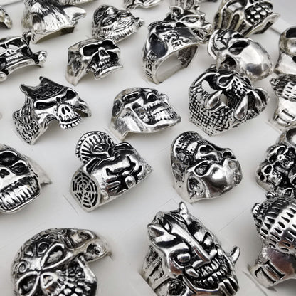 Creative Horror Skull Alloy Ring