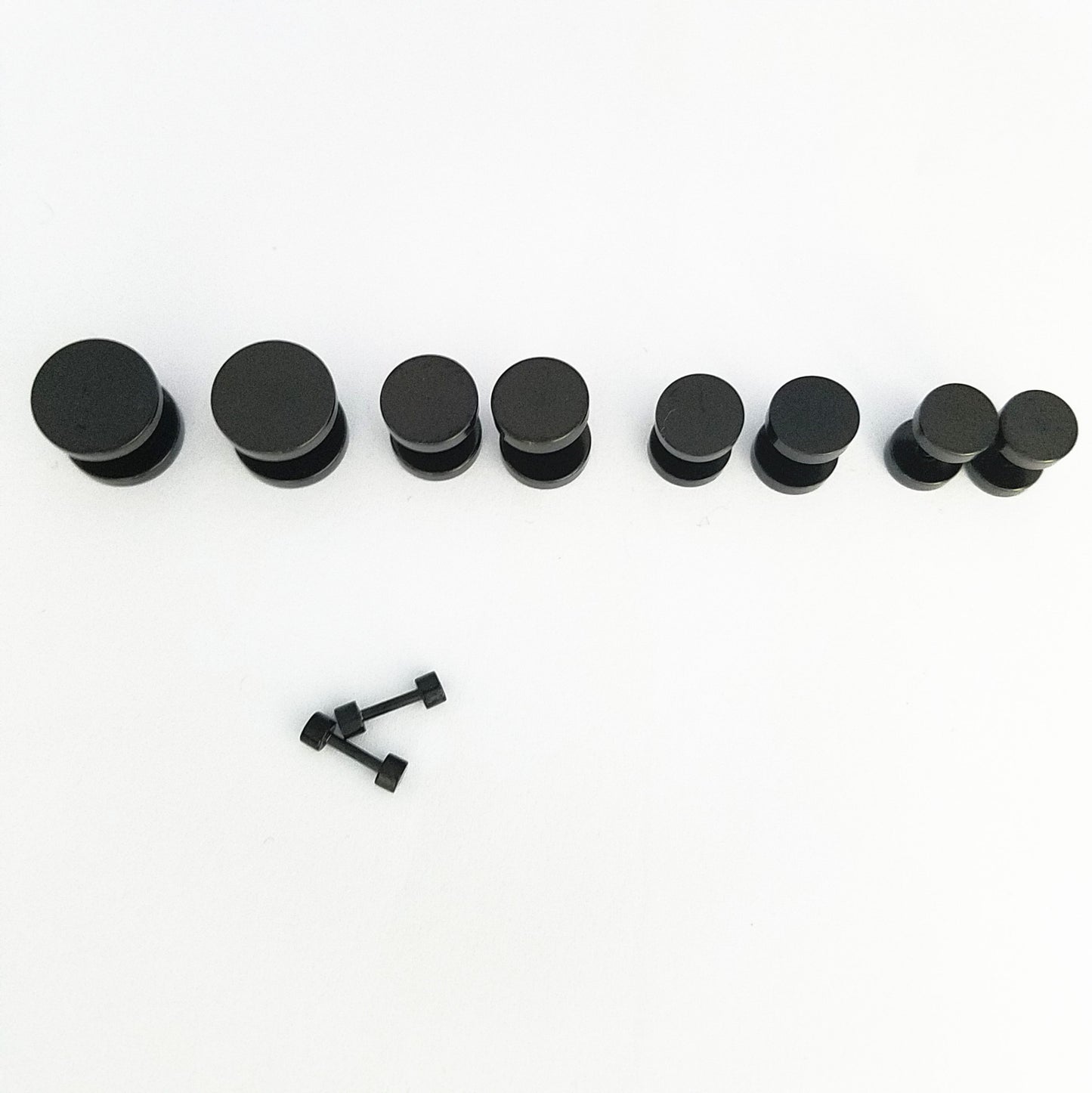 Round titanium steel stud