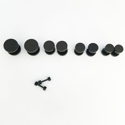 Round titanium steel stud