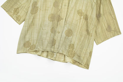 Jacquard Loose-fitting Shirt Jacquard Casual Pants Suit