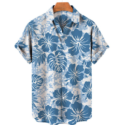 Summer 3d Plant Men's Shirt