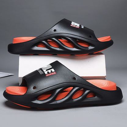 Men's Fashion Casual Outdoor Soft Bottom Sports Platform Slippers