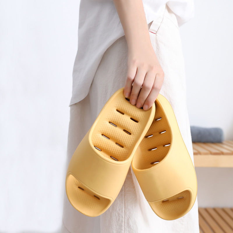 Soft Leaking Thick Slippers for Home Bathroom Anti-slip
