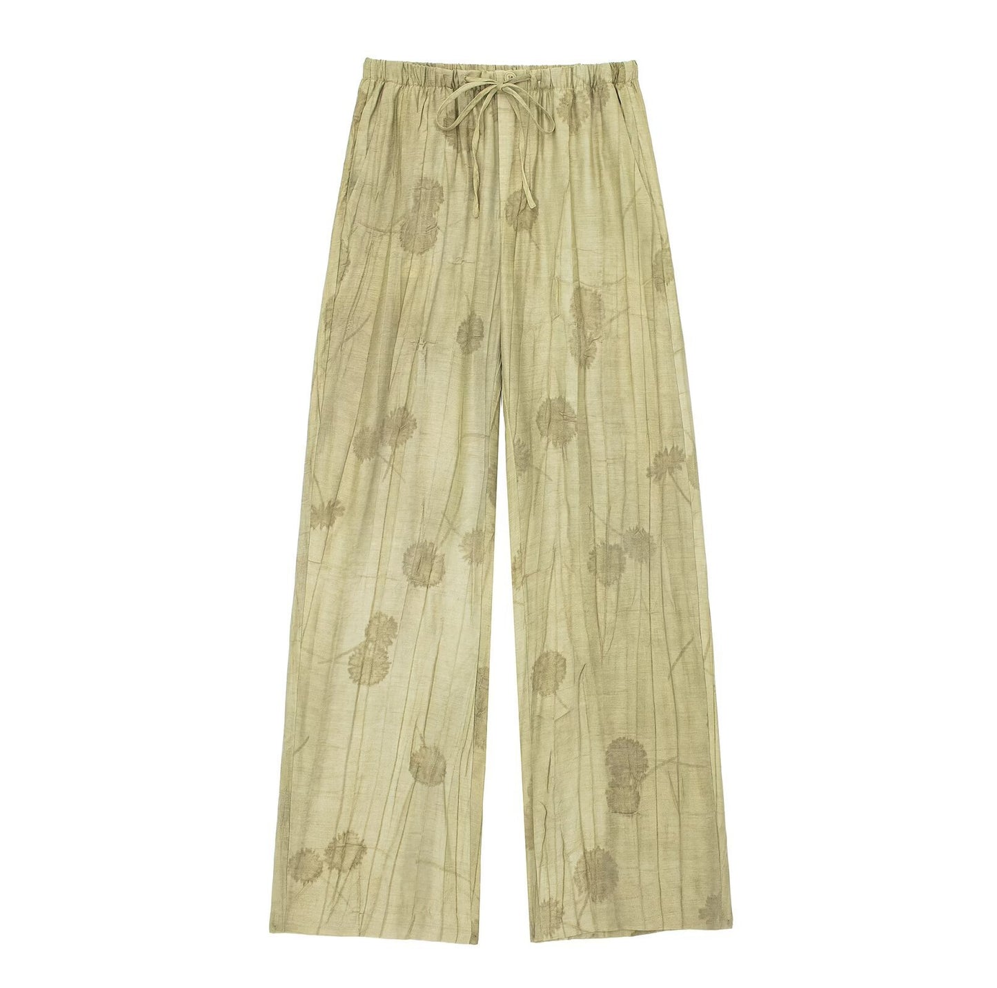 Jacquard Loose-fitting Shirt Jacquard Casual Pants Suit