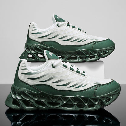 Men's Lace-up Sneakers  Outdoor Running Sports Casual Shoes