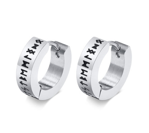 Unique Hipster Ear Ring Roman Numerals Boys Trend Letters